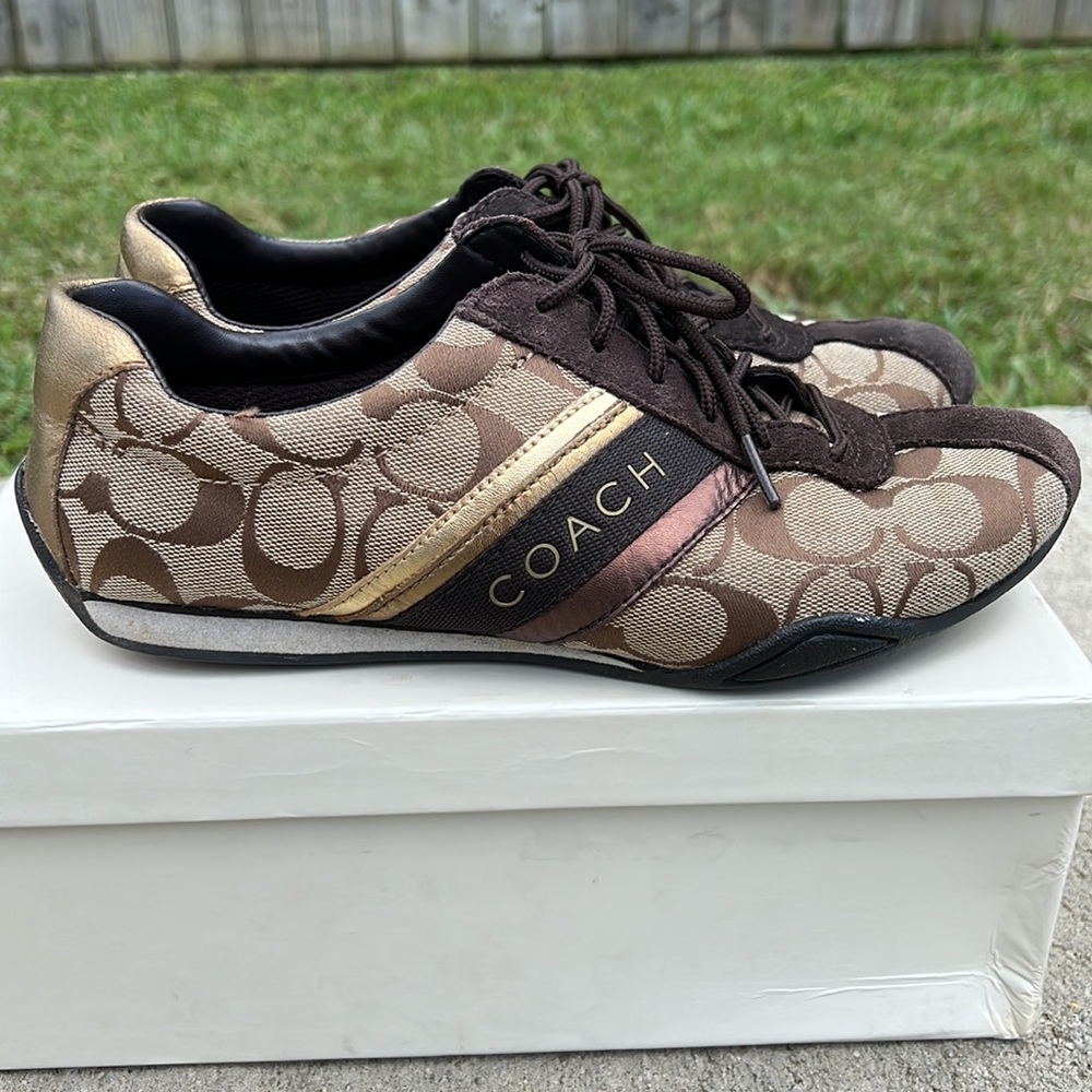 Coach Jayme Brown Signature Sneakers - Picture 4 of 11